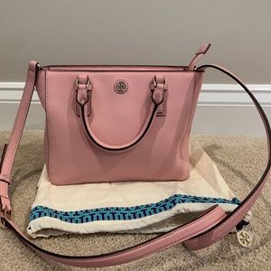 Tory Burch Robinson Mini Zip Tote